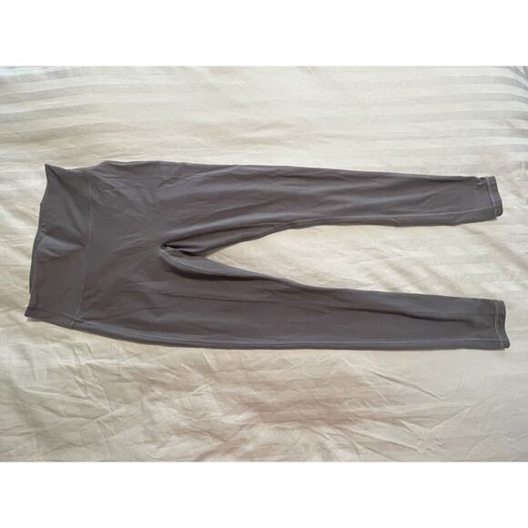 Athleta Pants - Athleta Motion360 Gray Striaght Leg Leggings Women’s Size S Yoga Workout Casual